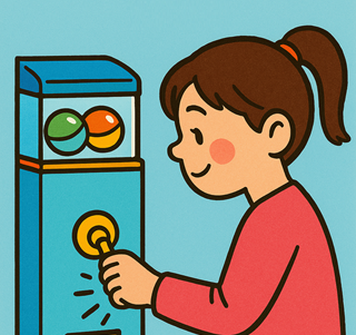 gacha, Japanese sound words, onomatopoeia