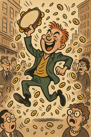 Tambourine sounds like onomatopoeia