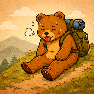 illustration of sound word, gaku, がくっ