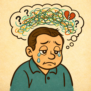 illustration of sound word, gucha gucha, ぐちゃぐちゃ