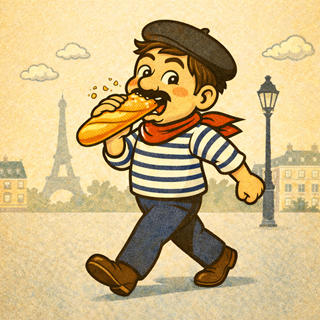 illustration of “Chew”, “Munch”, and “Nom nom”