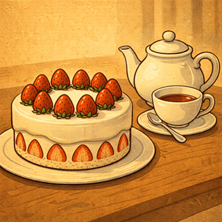 illustration of sound word, shittori, しっとり