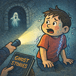 illustration of sound word, zoku!, ぞくっ