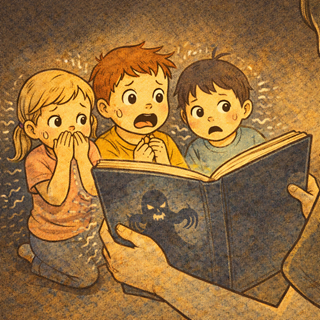 illustration of sound word, zowa zowa, ぞわぞわ, Crawling, Creeping Feeling