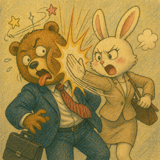 a Sharp, Striking Slap