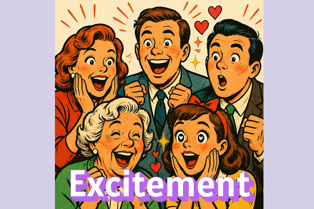 Excitement in Japanese