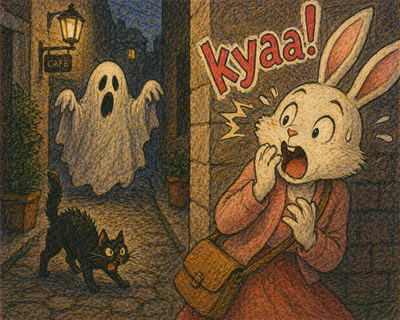 a High-Pitched Scream of Surprise or Excitement