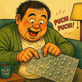 Bubble wrap illustration