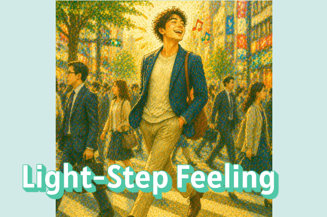 Light-Step Feeling Illustration