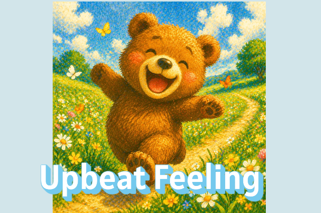 Upbeat Feeling Illustration