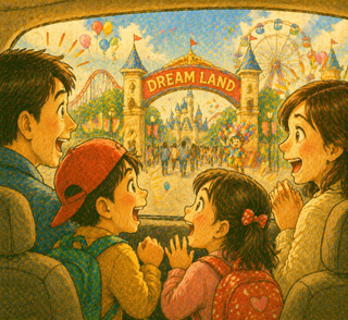 Excited Feeling Illustration