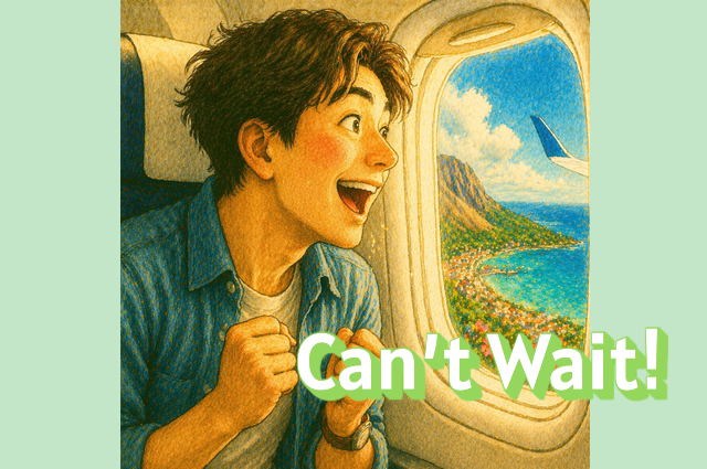 Can’t-Wait Feeling Illustration