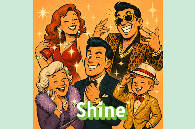 Shine Illustration